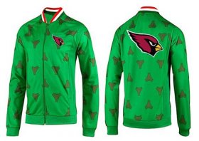 Wholesale Cheap NFL Arizona Cardinals Team Logo Jacket Green
