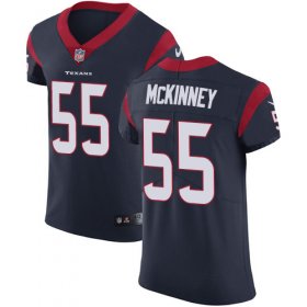 Wholesale Cheap Nike Texans #55 Benardrick McKinney Navy Blue Team Color Men\'s Stitched NFL Vapor Untouchable Elite Jersey