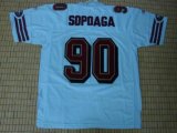 Wholesale Cheap 49ers Isaac Sopoaga #90 Stitched White NFL Jersey