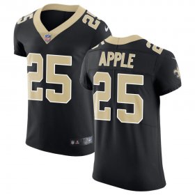 Wholesale Cheap Nike Saints #25 Eli Apple Black Team Color Men\'s Stitched NFL Vapor Untouchable Elite Jersey