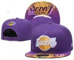 Wholesale Cheap Los Angeles Lakers Snapback Ajustable Cap Hat YD 18