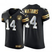 Wholesale Cheap Kansas City Chiefs #14 Sammy Watkins Men's Nike Black Edition Vapor Untouchable Elite NFL Jersey
