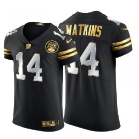 Wholesale Cheap Kansas City Chiefs #14 Sammy Watkins Men\'s Nike Black Edition Vapor Untouchable Elite NFL Jersey