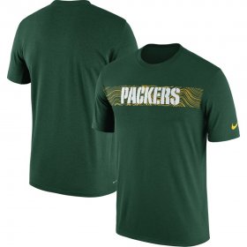 Wholesale Cheap Green Bay Packers Nike Sideline Seismic Legend Performance T-Shirt Green
