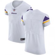 Wholesale Cheap Nike Vikings Blank White Men's Stitched NFL Vapor Untouchable Elite Jersey