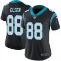 Wholesale Cheap Nike Panthers #88 Greg Olsen Black Team Color Women's Stitched NFL Vapor Untouchable Limited Jersey