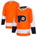 Wholesale Cheap Adidas Flyers Blank Orange Home Authentic Stitched Youth NHL Jersey