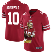 Cheap San Francisco 49ers #10 Jimmy Garoppolo Nike Team Hero 4 Vapor Limited NFL Jersey Red