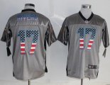 Wholesale Cheap Nike Chargers #17 Philip Rivers Grey Men's Stitched NFL Elite USA Flag Fashion Jersey
