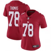 Wholesale Cheap Nike Giants #78 Andrew Thomas Red Women's Stitched NFL Limited Inverted Legend Jersey