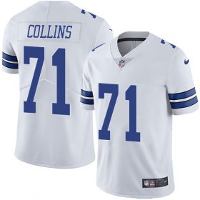 Wholesale Cheap Nike Cowboys #71 La\'el Collins White Men\'s Stitched NFL Vapor Untouchable Limited Jersey