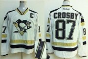 Wholesale Cheap Penguins #87 Sidney Crosby White 2014 Stadium Series Autographed Stitched NHL Jersey