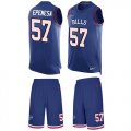 Wholesale Cheap Nike Bills #57 A.J. Epenesas Royal Blue Team Color Men's Stitched NFL Limited Tank Top Suit Jersey