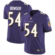 Wholesale Cheap Nike Ravens #54 Tyus Bowser Purple Team Color Men's Stitched NFL Vapor Untouchable Limited Jersey