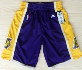 Wholesale Cheap Los Angeles Lakers Purple Short