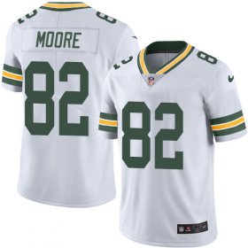 Wholesale Cheap Nike Packers #82 J\'Mon Moore White Men\'s Stitched NFL Vapor Untouchable Limited Jersey