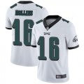 Wholesale Cheap Nike Eagles #16 Mack Hollins White Men's Stitched NFL Vapor Untouchable Limited Jersey