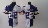 Wholesale Cheap Nike Vikings #22 Harrison Smith Purple/White Women's Stitched NFL Elite Split Jersey