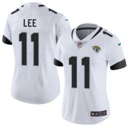 Wholesale Cheap Nike Jaguars #11 Marqise Lee White Women's Stitched NFL Vapor Untouchable Limited Jersey