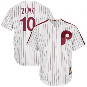 Wholesale Cheap Philadelphia Phillies #10 Larry Bowa Majestic Cooperstown Collection Cool Base Player Jersey White