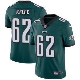 Wholesale Cheap Nike Eagles #62 Jason Kelce Midnight Green Team Color Youth Stitched NFL Vapor Untouchable Limited Jersey