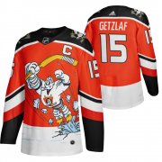 Wholesale Cheap Anaheim Ducks #15 Ryan Getzlaf Red Men's Adidas 2020-21 Reverse Retro Alternate NHL Jersey