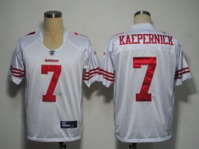 Wholesale Cheap 49ers #7 Colin Kaepernick White Stitched NFL Jersey
