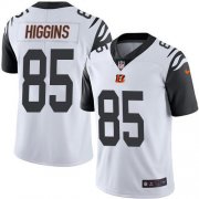 Wholesale Cheap Nike Bengals #85 Tee Higgins White Men's Stitched NFL Limited Rush Jersey