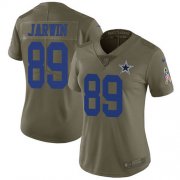 Wholesale Cheap Nike Cowboys #89 Blake Jarwin Olive Women's Stitched NFL Limited 2017 Salute To Service Jersey