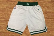 Wholesale Cheap Men's Boston Celtics White Nike NBA Shorts