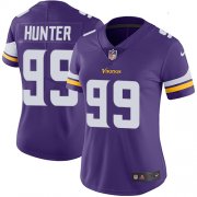 Wholesale Cheap Nike Vikings #99 Danielle Hunter Purple Team Color Women's Stitched NFL Vapor Untouchable Limited Jersey