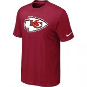 Wholesale Cheap Nike Kansas City Chiefs Sideline Legend Authentic Logo Dri-FIT NFL T-Shirt Red