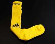 Wholesale Cheap Adidas Soccer Football Sock Yellow & Black Font
