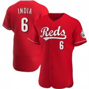 Men's Jonathan India Cincinnati Reds Authentic Red jersey