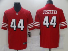 Wholesale Cheap Men San Francisco 49ers 44 Juszczyk Red Nike Vapor Untouchable Limited 2021 NFL Jersey