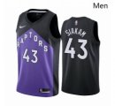 Wholesale Cheap Men Toronto Raptors 43 Pascal Siakam Purple NBA Swingman 2020 21 Earned Edition Jersey