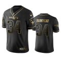 Wholesale Cheap Nike Patriots #34 Rex Burkhead Black Golden Limited Edition Stitched NFL Jersey