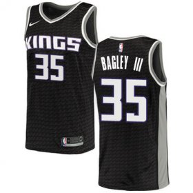 Wholesale Cheap Nike Sacramento Kings #35 Marvin Bagley III Black NBA Swingman Statement Edition Jersey