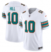 Wholesale Cheap Men's Miami Dolphins #10 Tyreek Hill White 2023 F.U.S.E Alternate Vapor Limited Football Stitched Jersey