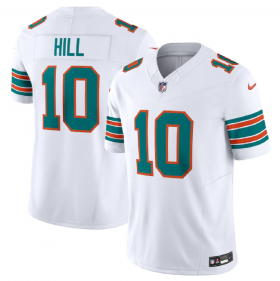 Wholesale Cheap Men\'s Miami Dolphins #10 Tyreek Hill White 2023 F.U.S.E Alternate Vapor Limited Football Stitched Jersey