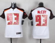 Wholesale Cheap Nike Buccaneers #93 Gerald McCoy White Youth Stitched NFL New Elite Jersey