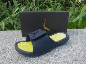 Wholesale Cheap Women\'s Jordan Hydro 6 sandals Shoes Black/green