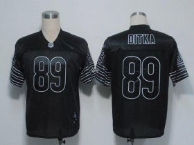 Wholesale Cheap Bears #89 Mike Ditka Black Shadow Stitched NFL Jersey