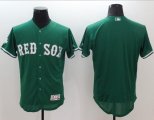 Wholesale Cheap Red Sox Blank Green Celtic Flexbase Authentic Collection Stitched MLB Jersey