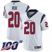 Wholesale Cheap Nike Texans #20 Justin Reid White Men's Stitched NFL 100th Season Vapor Limited Jersey