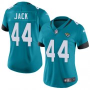 Wholesale Cheap Nike Jaguars #44 Myles Jack Teal Green Alternate Women's Stitched NFL Vapor Untouchable Limited Jersey