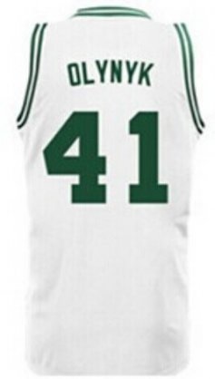 Wholesale Cheap Boston Celtics #41 Kelly Olynyk White Swingman Jersey