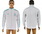 Wholesale Cheap Real Madrid Soccer Jackets White