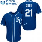 Wholesale Cheap Royals #21 Lucas Duda Blue Cool Base Stitched Youth MLB Jersey