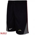 Wholesale Cheap Nike NFL Los Angeles Chargers Classic Shorts Black